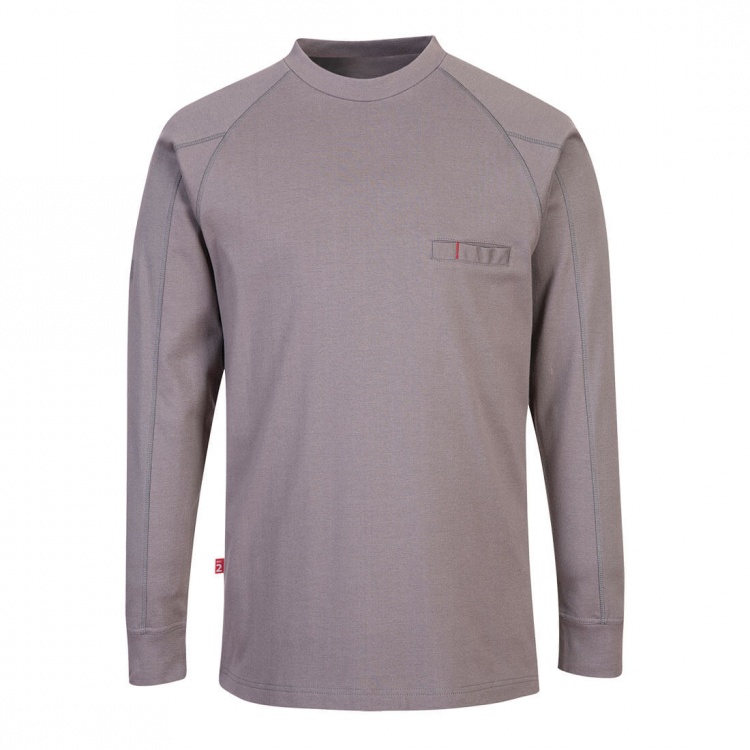 FR33 - FR Anti-Static Crew Neck 237g Moisture Wicking with  FR Aramid Thread for Extra Durability and Protection